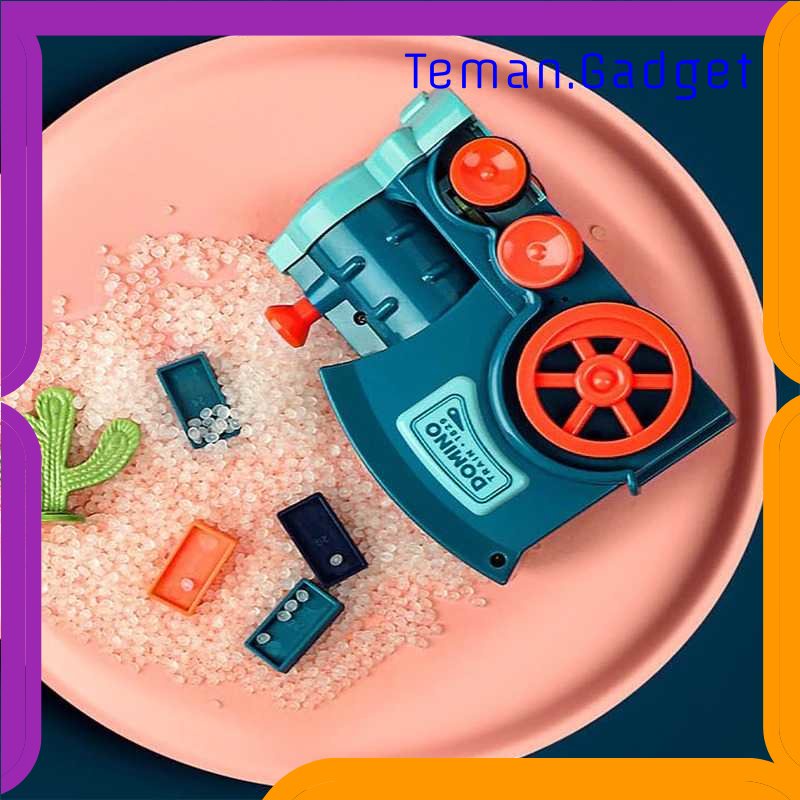 TG-MAN HISUFO Mainan Kereta Balok Domino Electric Domino Train - KT-342