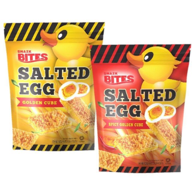 

Snazk Bites Salted Egg Biscuits Snack Bite Biskuit Telur Asin Original / Spicy Wafer