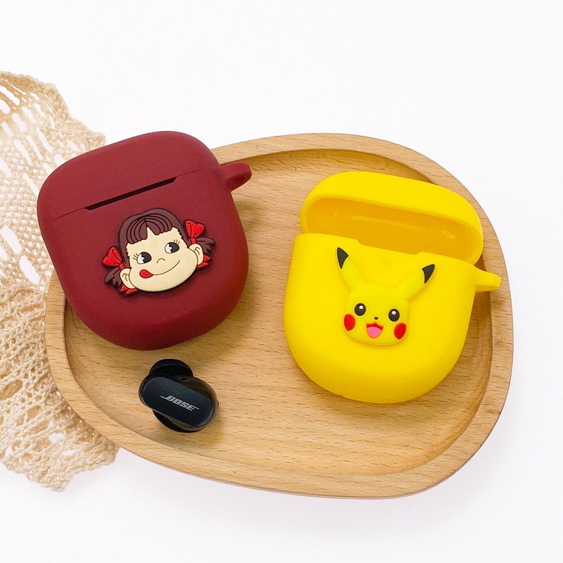 Soft case Silikon Motif Kartun Untuk Earphone Bose QuietComfort Earbuds II