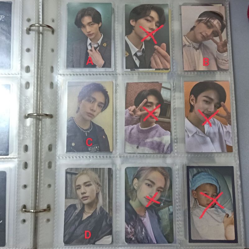 HYUNJIN STRAYKIDS OFFICIAL PHOTOCARD