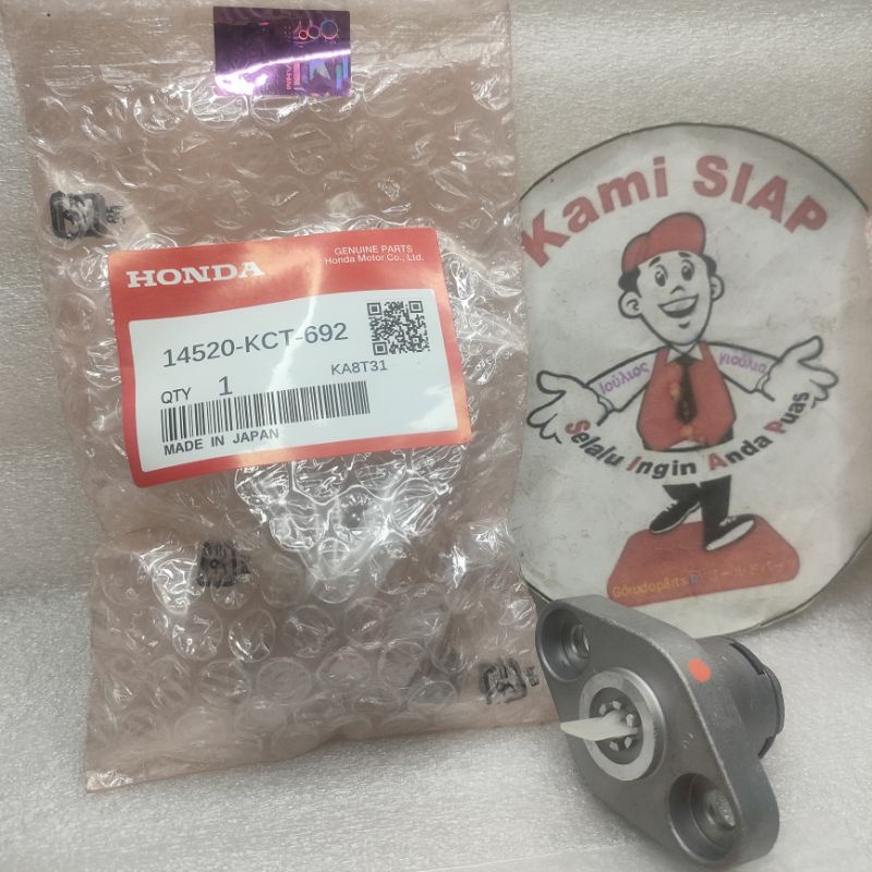 14520-KCT-692 Lifter tensioner Assy setelan rantai keteng Tiger neotek Megapro ori KCT