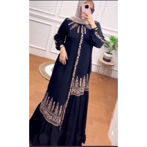 gamis kringkle bordir
