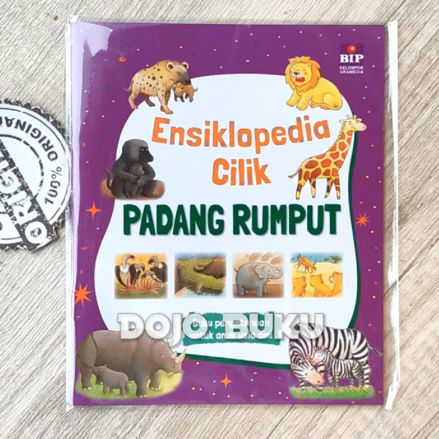 Buku Ensiklopedia cilik: Padang Rumput