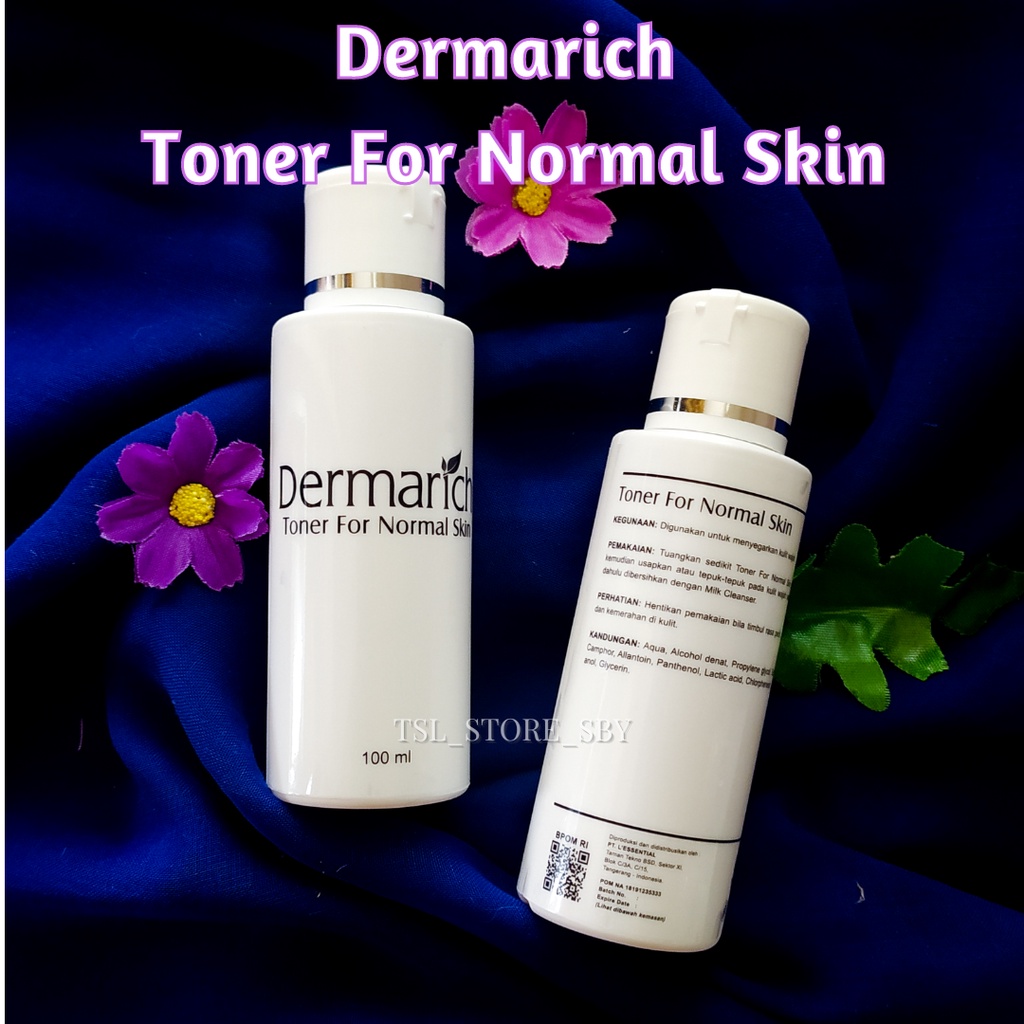 Dermarich Toner for Normal Skin - Toner Untuk Kulit Wajah Normal