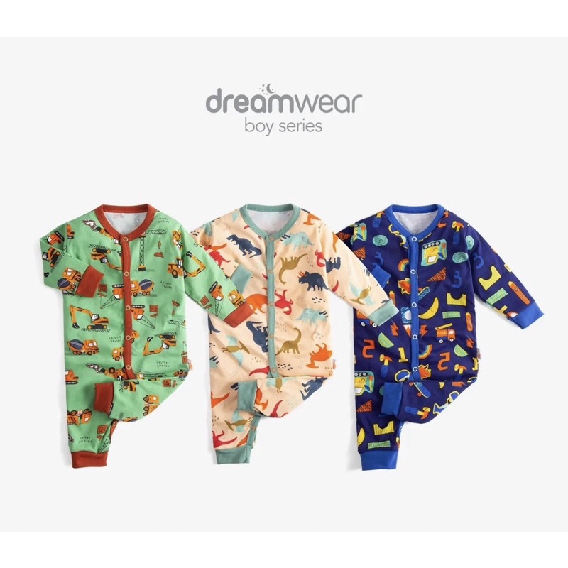 Velvet Junior dreamwear sleepsuit boy isi 3 - jumper isi 3