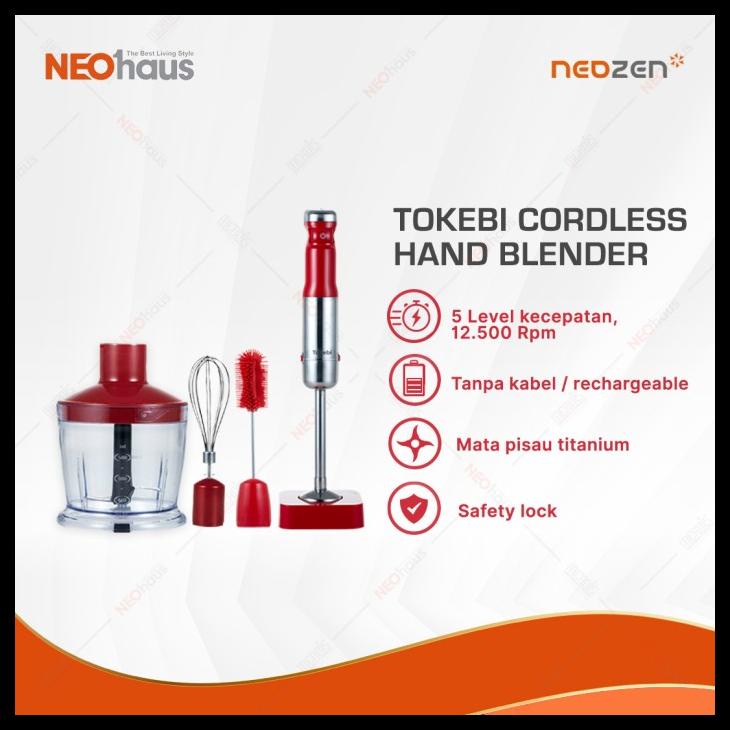 Jual Tokebi Cordless Hand Blender / Blender Tangan Tokebi Tanpa Kabel