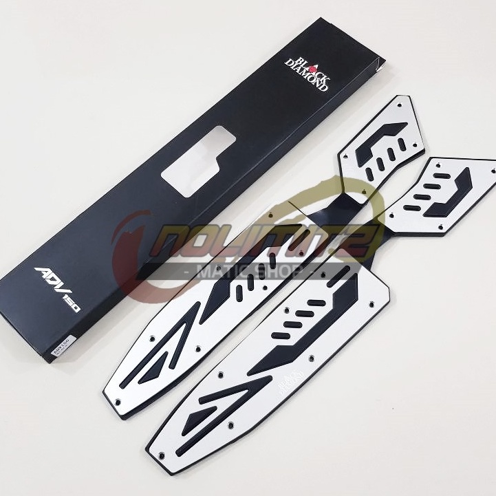 Floorboard Black Diamond Bordes Karpet Pijakan Kaki Honda ADV 150