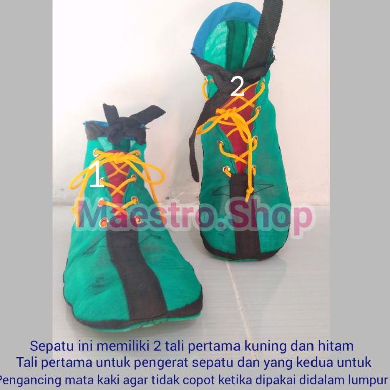 PRODUK TREND SEPATU BOOT SAWAH Anti Keong Benda Tajam 6 Ply + Kain Sol dalam + Bisban Hitam ✧ 875