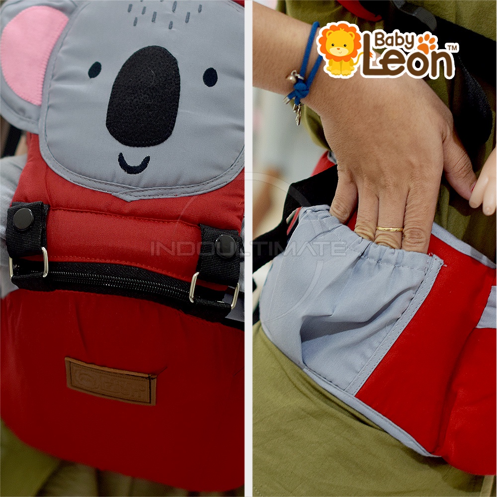 Baby Carrier Gendongan Anak Depan Multifungsi Hipseat BABY LEON Gendongan Duduk Gendongan Depan Gendongan Bayi BY-475 Gendongan Anti Capek Baby Carrier Gendongan Multifungsi Gendongan bayi Samping Gendongan Bayi depan