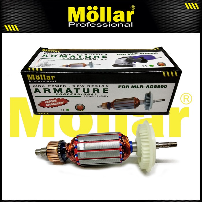MOLLAR S-AG6800 Armature Mesin Gerinda Variable Speed AG 6800
