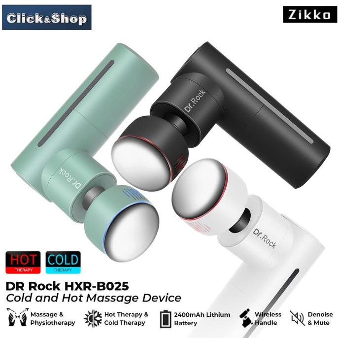 Zikko HXR-B025 Muscle Cold-Hot Massage Gun - White