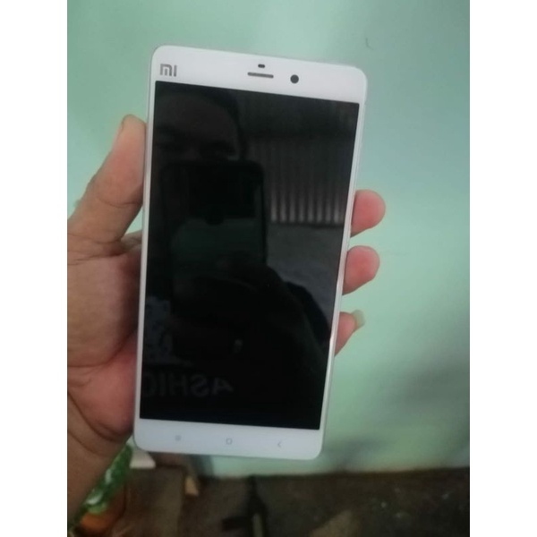 xiaomi note bambu mentok logo..lcd ok..msh mulus..