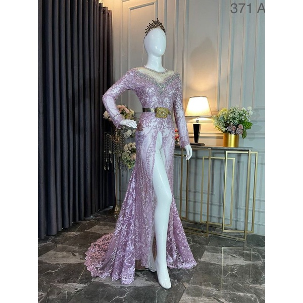 KEBAYA AKAD BEREKOR//KEBAYA AKAD MODERN  /KEBAYA PENGANTIN/STELAN KEBAYA/GAUN PENGANTEN 2021