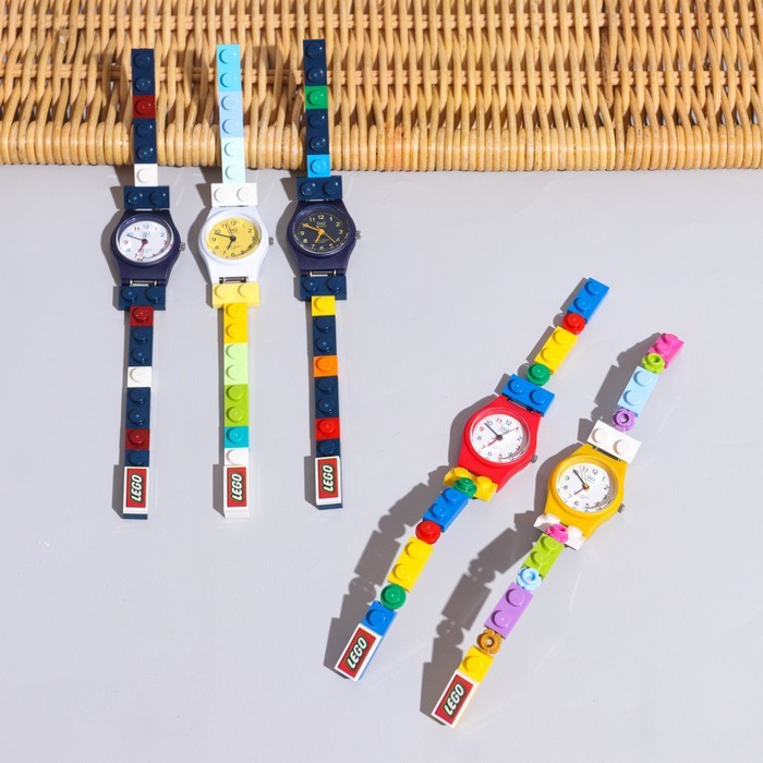 Watch Lego - Brick Watch/Jam Tangan Qnq Dg Strap Dr Brick Lego (Kode: Apqi )