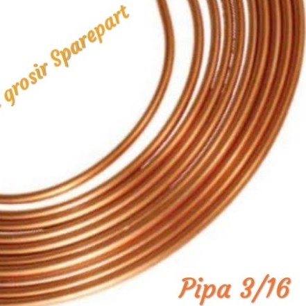 Pneumatic Pipa Tembaga 3/16