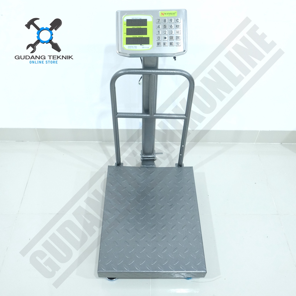 Timbangan Duduk Digital Rail Nankai 150Kg / Timbangan Digital Nankai 150 Kg / Nankai 150Kg / Timbangan Duduk 150Kg