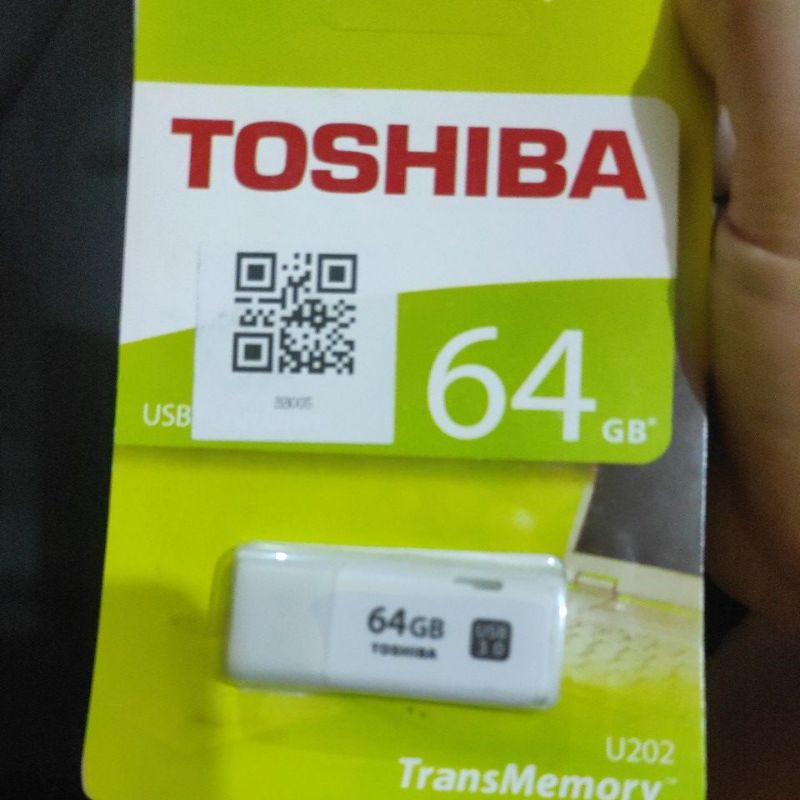FLASHDISK TOSHIBA 64GB ORI (DENGAN BARCODE)
