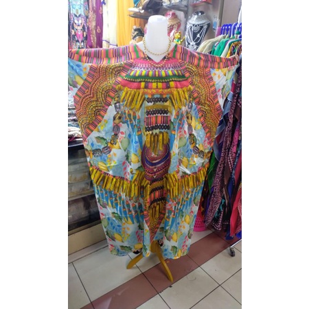 Kaftan Sutera Sutra Caftan India Bollywood Mewah