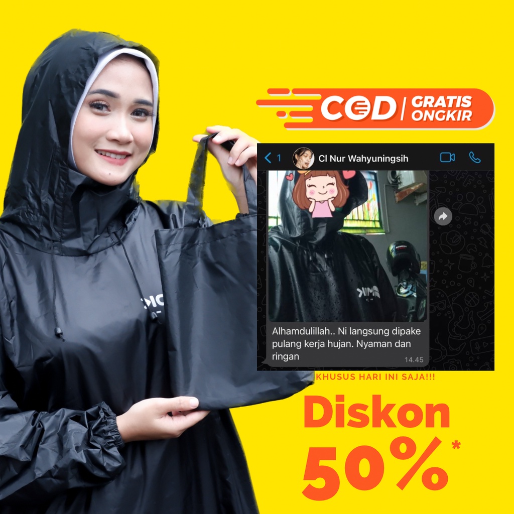 AMZ Jas Hujan Store jas ujan hujan gamis wanita cewek cantik lucu original viral tiktok terbaru dan 