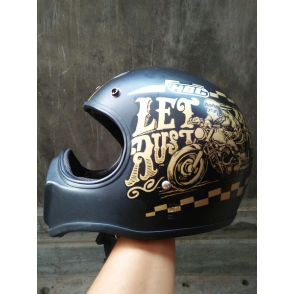 helm cakil hbc second bekas