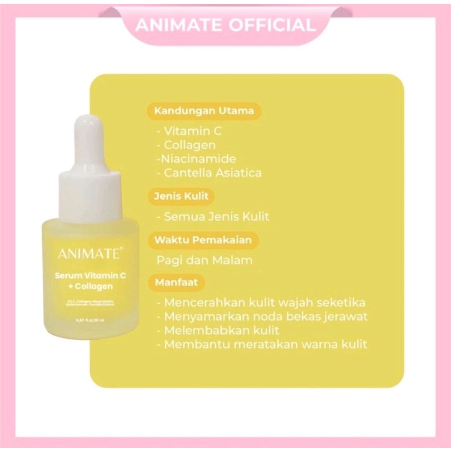 FACE SERUM ANIMATE 20ml