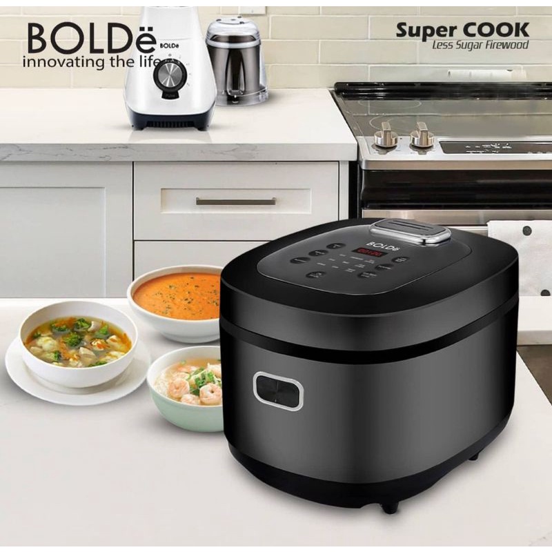 Rice Cooker Super COOK Less Sugar FIREWOOD Original BOLDe