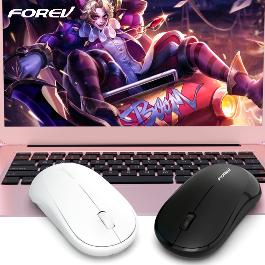 Mouse Wireless Forev FV185 2.4G Ergonomic Gaming Up to 1600DPI