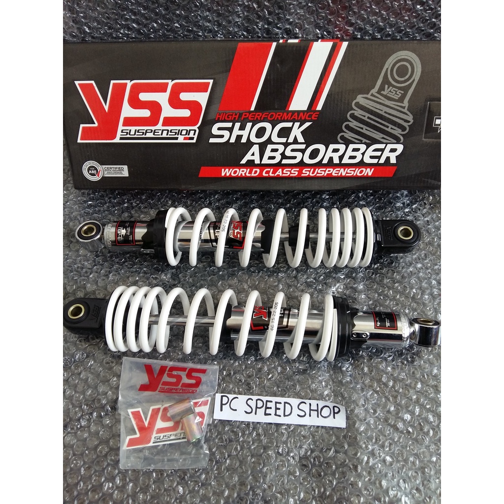 SHOCKBREAKER SHOCK SKOK YSS TOP PRIME UKURAN 320MM CHROME / WHITE YSS ORIGINAL