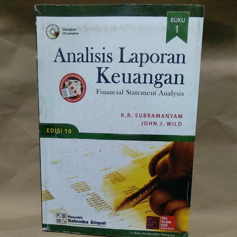 

Analisis Laporan Keuangan Edisi 10 Buku 1 By K. R. Subramanyam