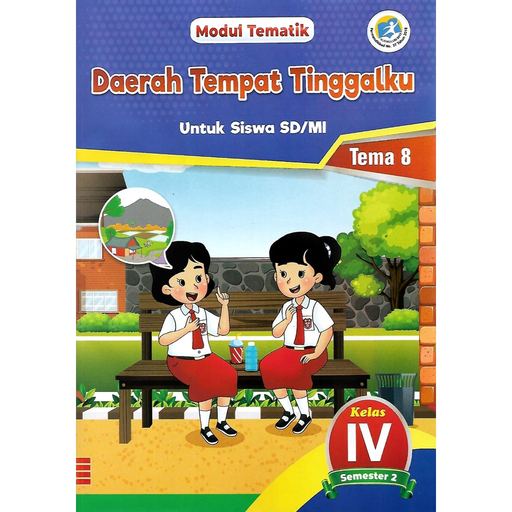 Buku LKS Tematik Tema 8 Kelas 4 SD/MI Semester 2 Kurikulum 2013