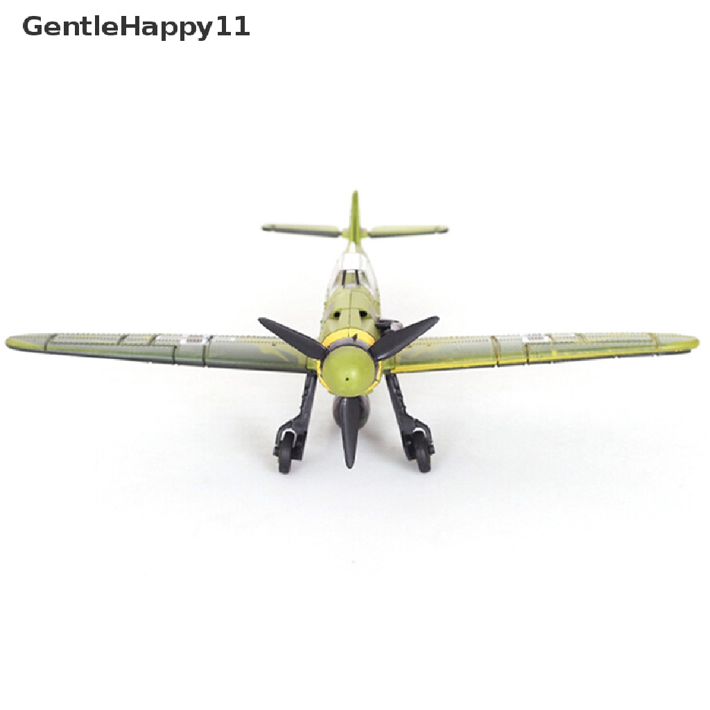 Gentlehappy 1pc1per48 Skala Merakit Mainan model Tempur Pesawat Tempur diecast war-II id