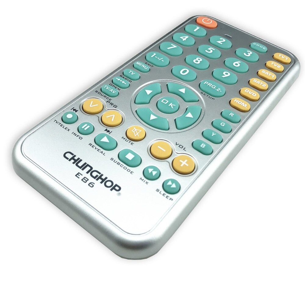 CHUNGHOP Remot Multifugsi Universal Controller Learning IR Remote - E86 - No Color