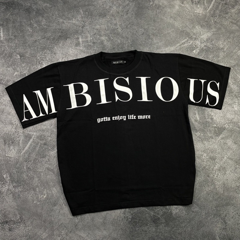 Oversize  T-Shirt Kombinasi “ AM BISIO US “