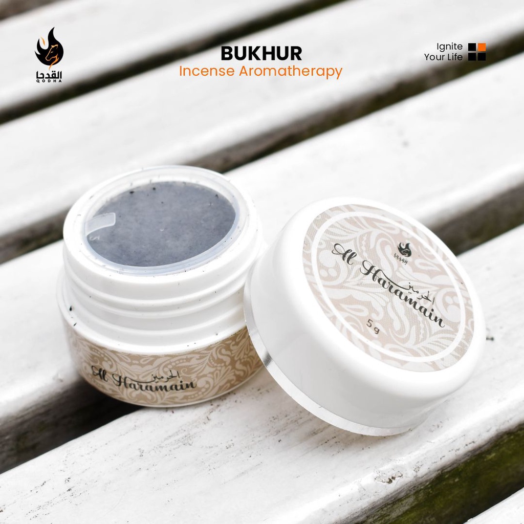 Bukhur Buhur Dupa Serbuk Bubuk QODHA Aroma AL HARAMAIN 5 Gram 5gr