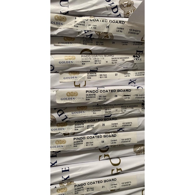 

HOT SALE Art Carton / Art Paper 260 gsm ukuran A3/A3+ isi 50 lembar