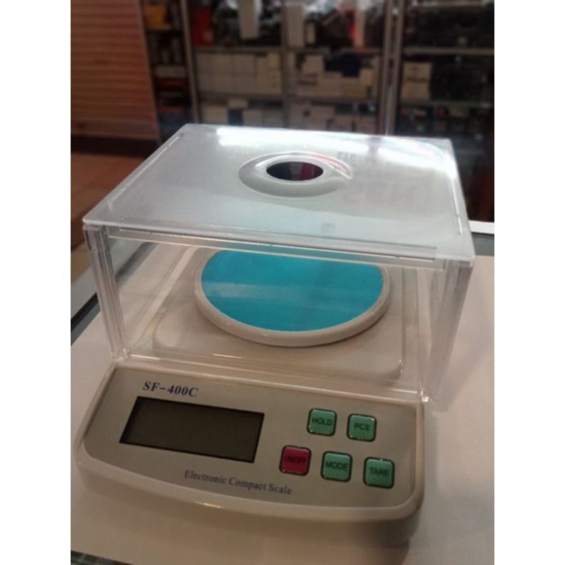 MH80TIMBANGAN DIGITAL/ELECTRONIK COMPACT SCALE KAPASITAS (500G/0.01G)/TIMBANGAN ELEKTRONIK COMPACT SCALE SF-400C