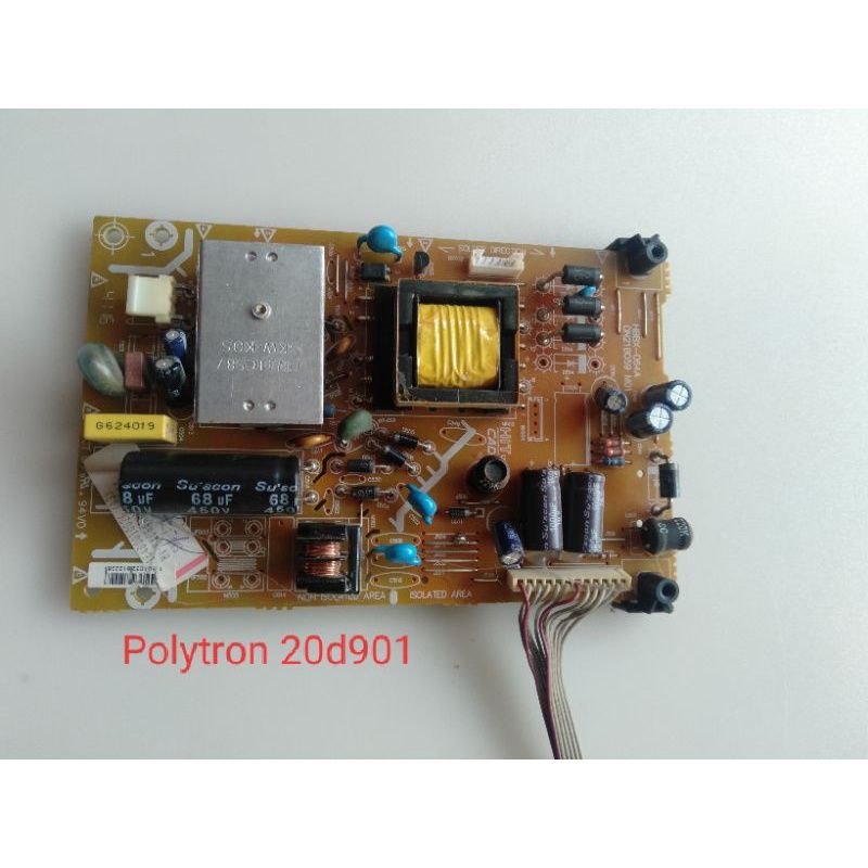 PSU TV POLYTRON PLD 20D901 - POWER SUPPLY TV LED POLYTRON PLD20D901