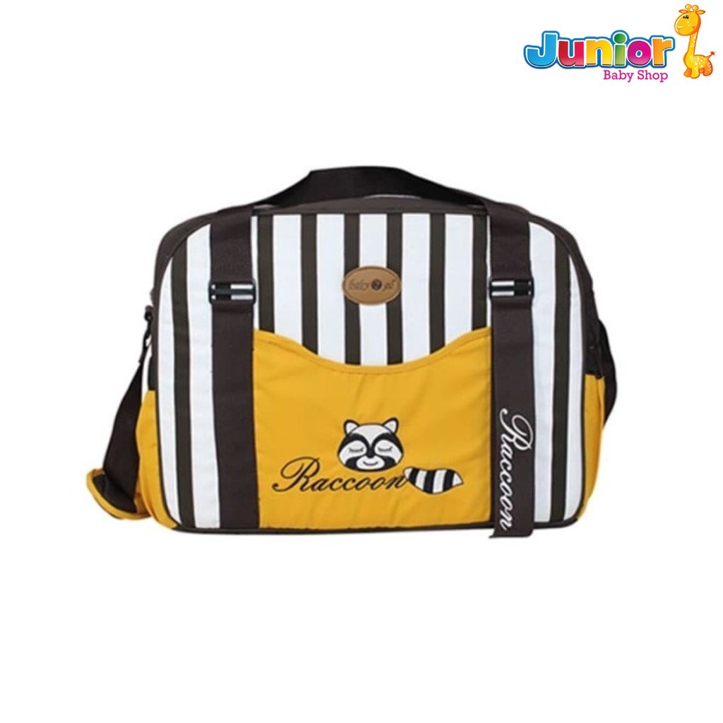 Baby 2 Go Diapers Bag Racoon Series Tas Perlengkapan Bayi Besar B2T1304