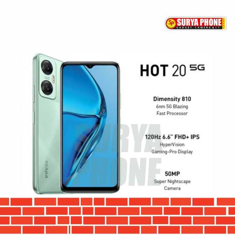 INFINIX HOT 20 5G NFC 4/128GB NEW