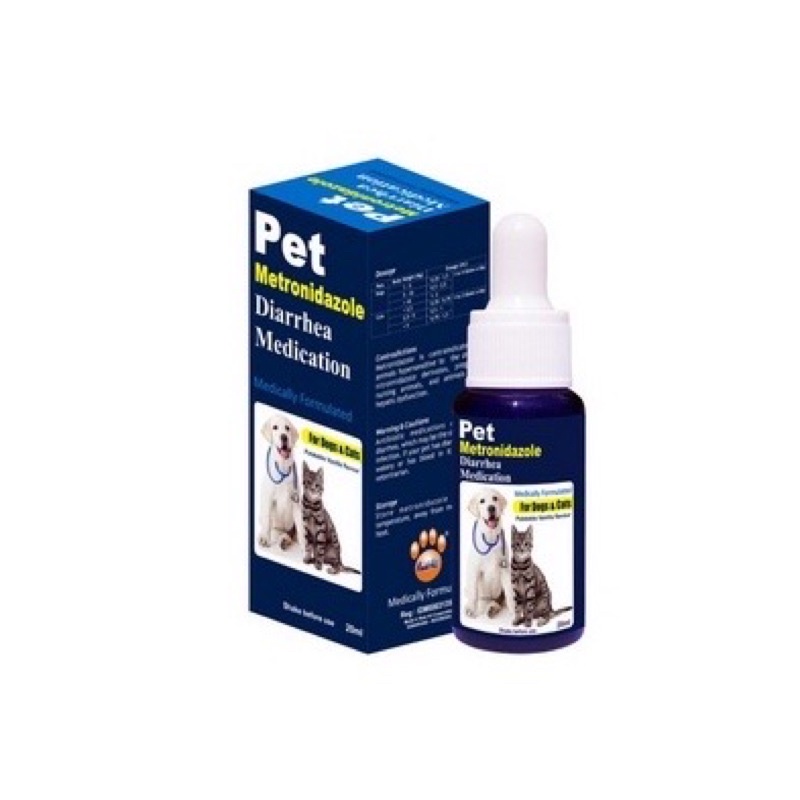 PET METRONIDAZOLE DIARRHEA - OBAT DIARE KUCING ANJING OBAT MENCRET KUCING ANJING  RAID ALL PET