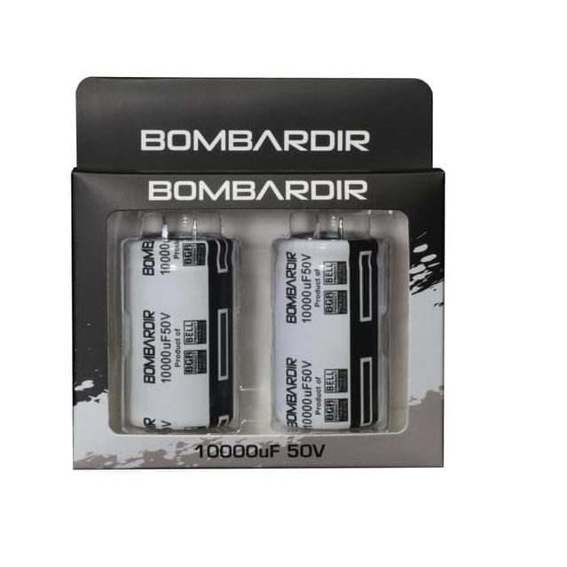 CAPASITOR 10000 UF 50V BOMBARDIR BELL- ELKO ELCO 10000 MIKRO 50 VOLT