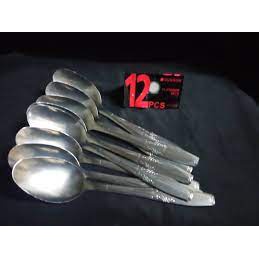 Sendok Teh Kecil Stainless Steel isi 12 pcs - Motif Random