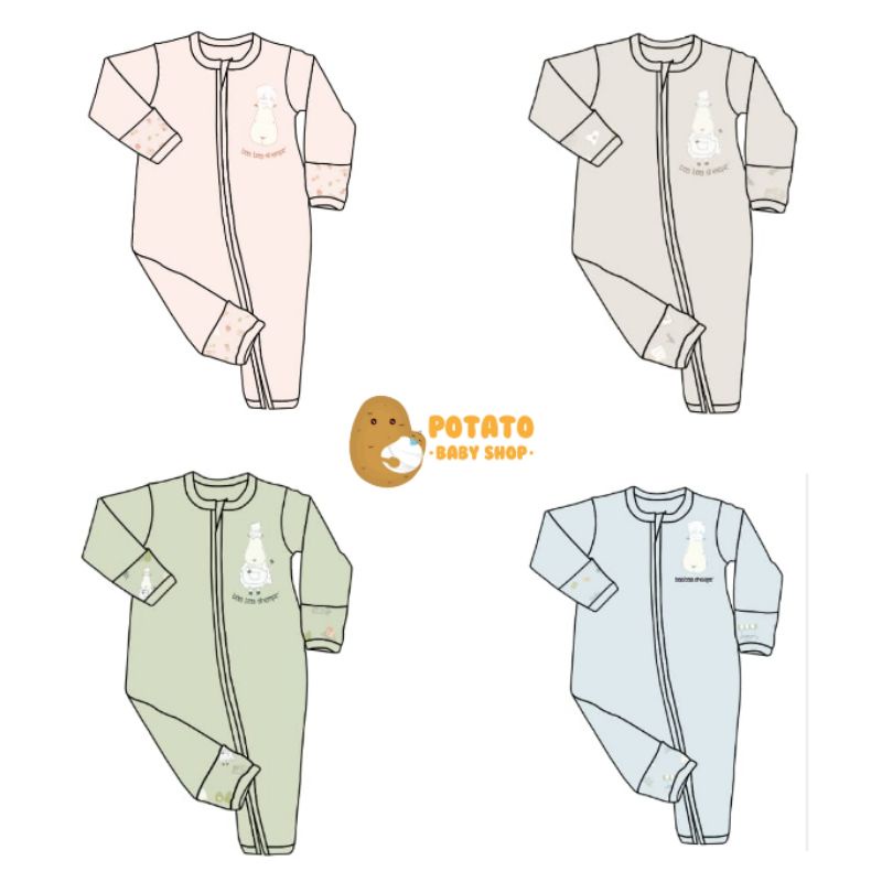Baabaasheepz Romper Zip X Tiffany Arthur - Romper Baabaasheepz