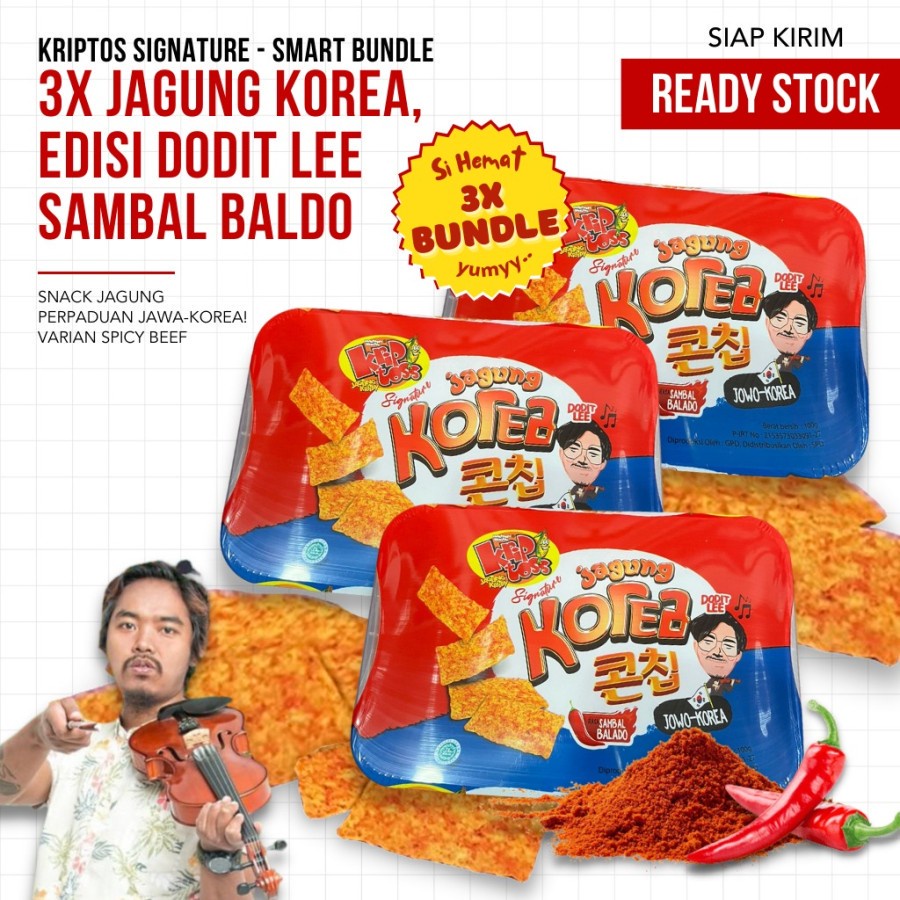 Kriptoss Signature - Jagung Korea Dodit Lee (Smart Bundle 3)