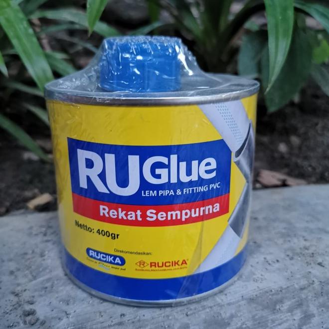 

Lem Pipa PVC Rucika RuGlue Kaleng 400 gr