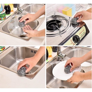 Spons Cuci Piring Kawat Sponge Busa Alat Pembersih Mencuci Peralatan Memasak Makan Jaring Spon Dish Washing Tools Equipment Dapur Serbaguna Pembersih Inovatif Efektif Mencuci Piring Gelas Wire Sponge Clean Murah Termurah Cleamer Grosir Prakarya Malang