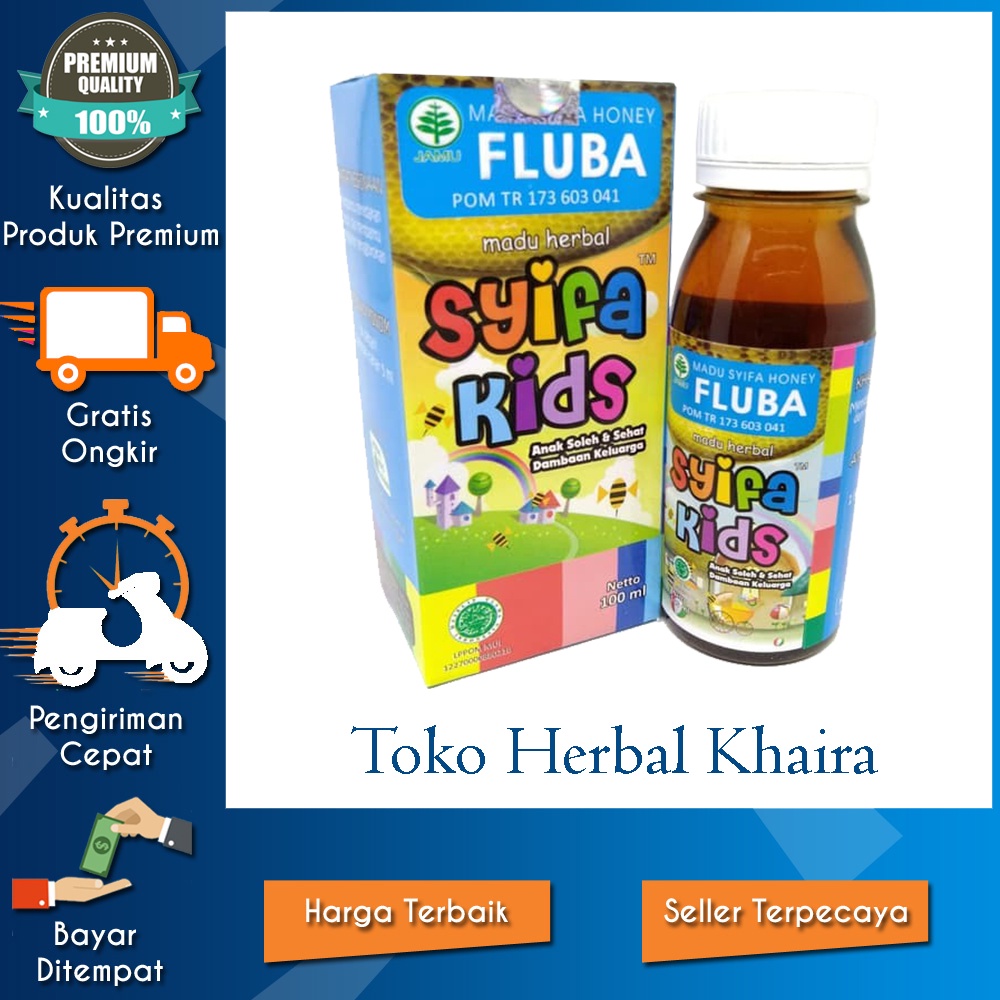 

SYIFAKIDS SYIFA KIDS FLUBA FLU BATUK PILEK 100 ML