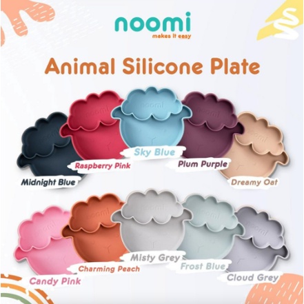 Noomi Animal Silicone Plate