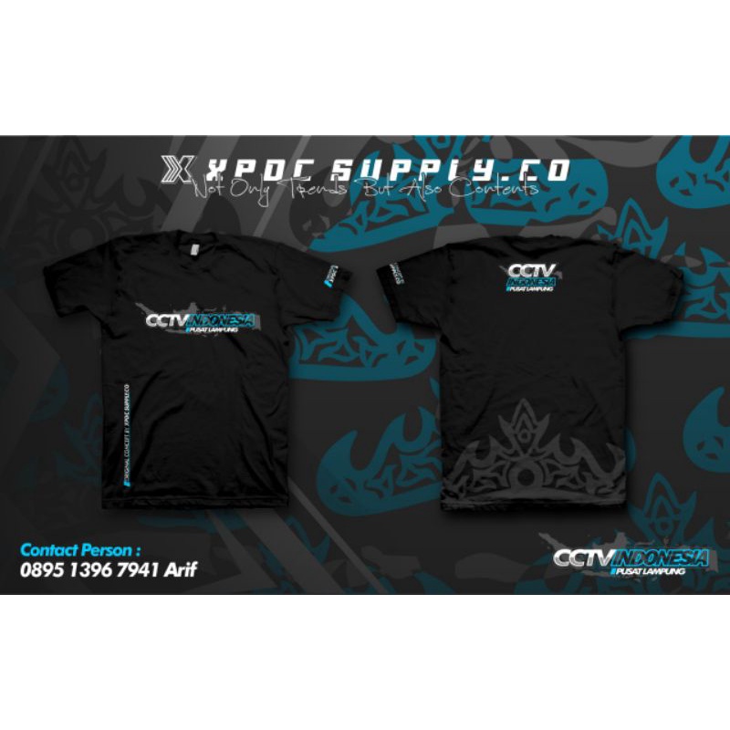 KAOS CCTV INDONESIA NEW DESIGN (kaos truck cod)