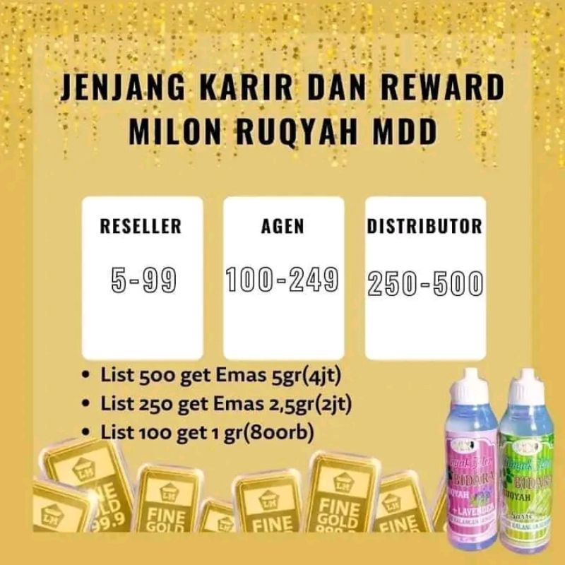 MINYAK TELON BIDARA RUQYAH 60ml